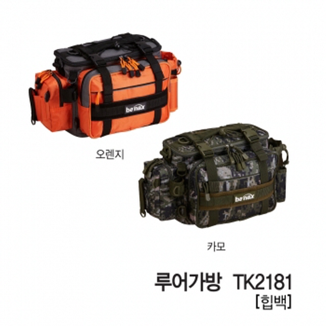[바낙스] 루어가방 2181 힙백 카모