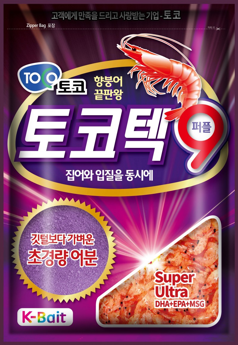 토코 토코텍9 퍼플 어분 붕어 집어제
