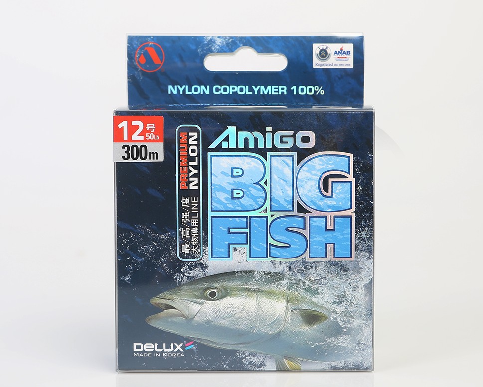 [아미고] 빅피쉬 300M 나일론라인 돌돔 갈치 부시리 Amigo BIG FISH 300M