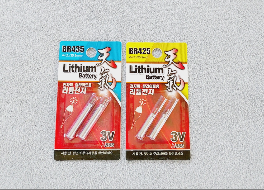 천기 BR425 BR435 전자찌밧데리 전지