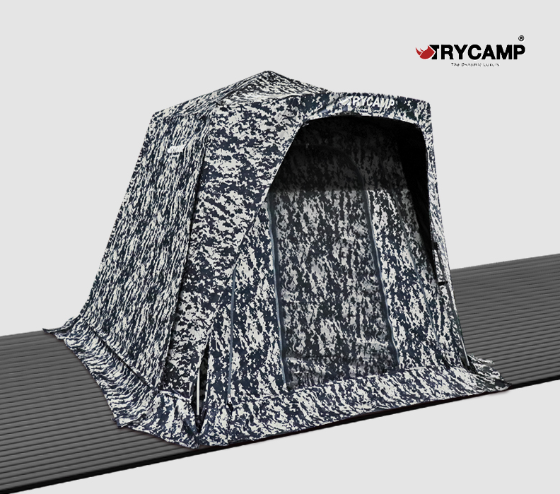 트라이캠프 무결로 낚시텐트 FO-15MP 암막 위장형 밀리터리텐트