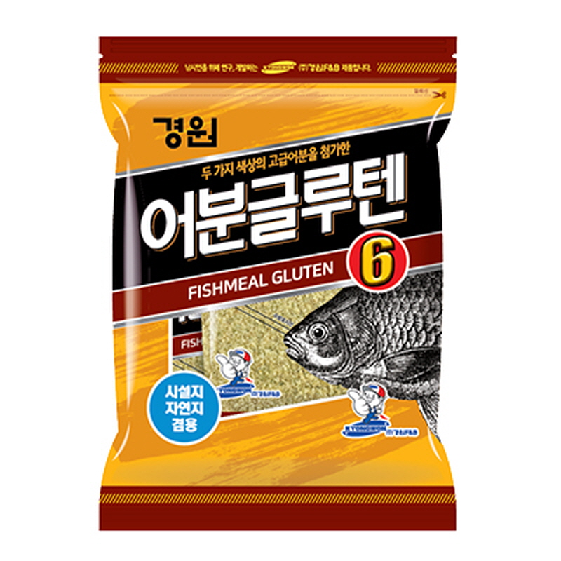 경원 어분글루텐6 떡밥 집어제 1봉 6입