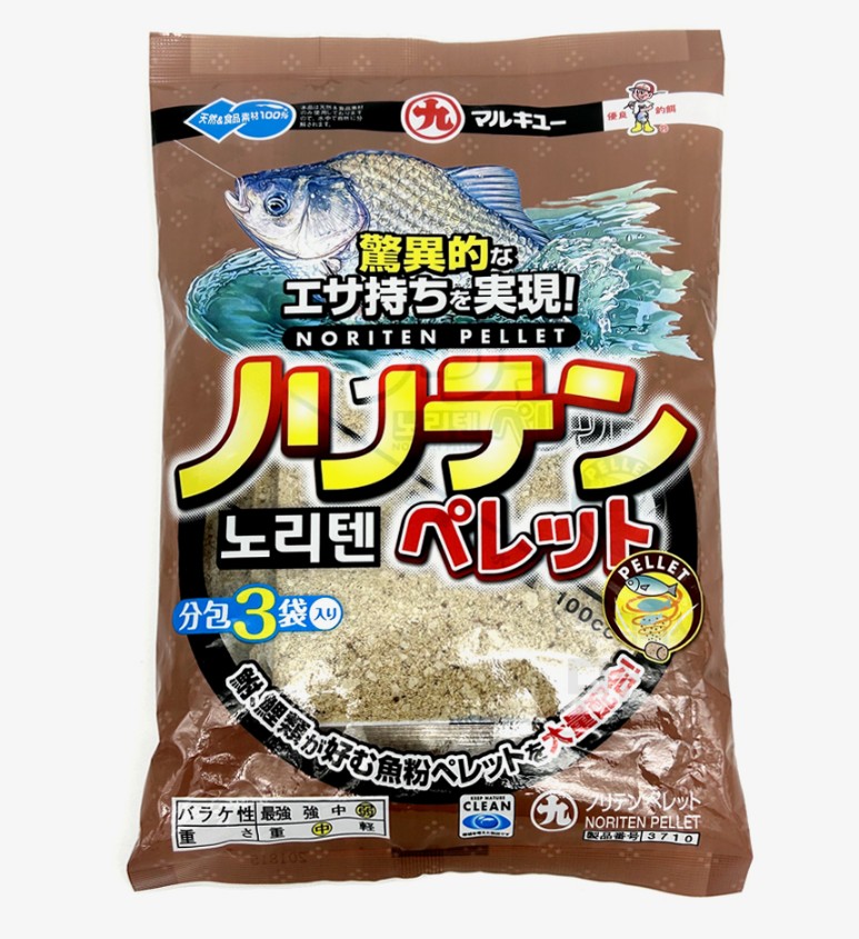 마루큐 글루텐 노리텐 펠렛 45g X 3봉