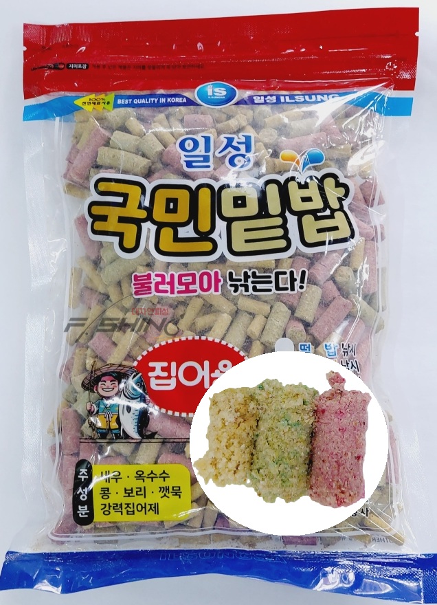 일성 국민밑밥 집어제 붕어 쪼르레기옥수수 새우 콩보리밑밥  