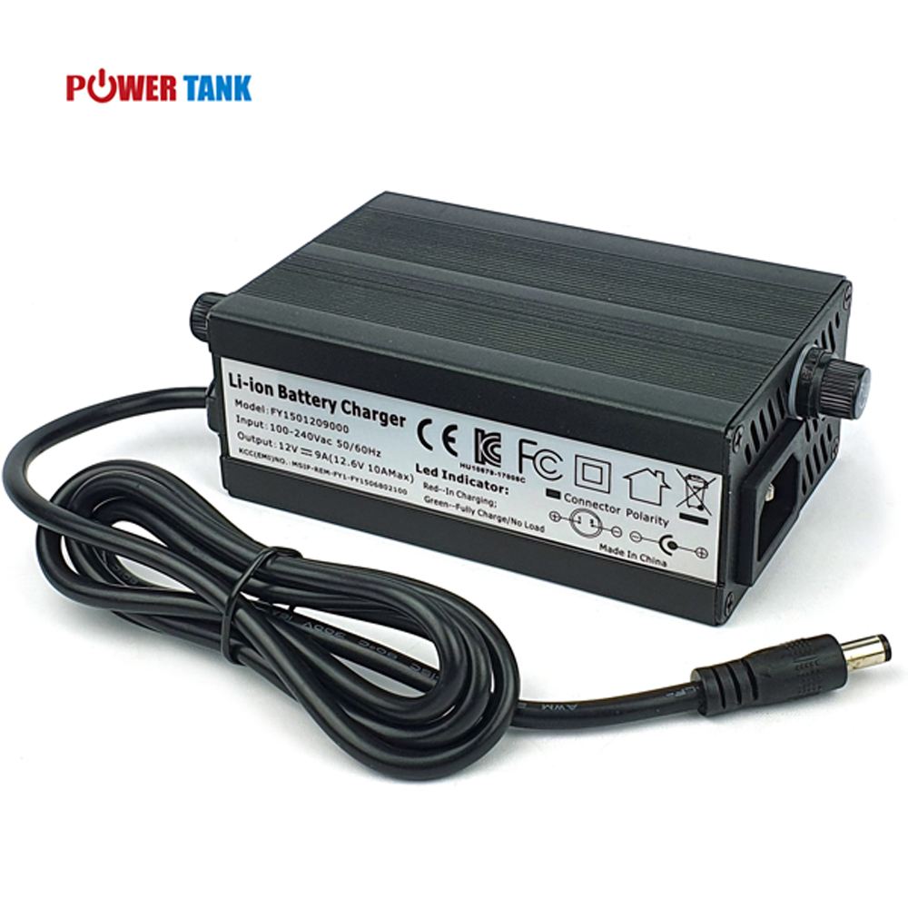 파워탱크 리튬이온 12.6V 10A 5.5파이단자 파워뱅크 전용 충전기 어댑터