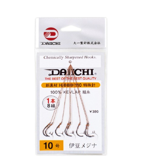 다이찌 카본 이두메지나바늘 1본 묶음바늘